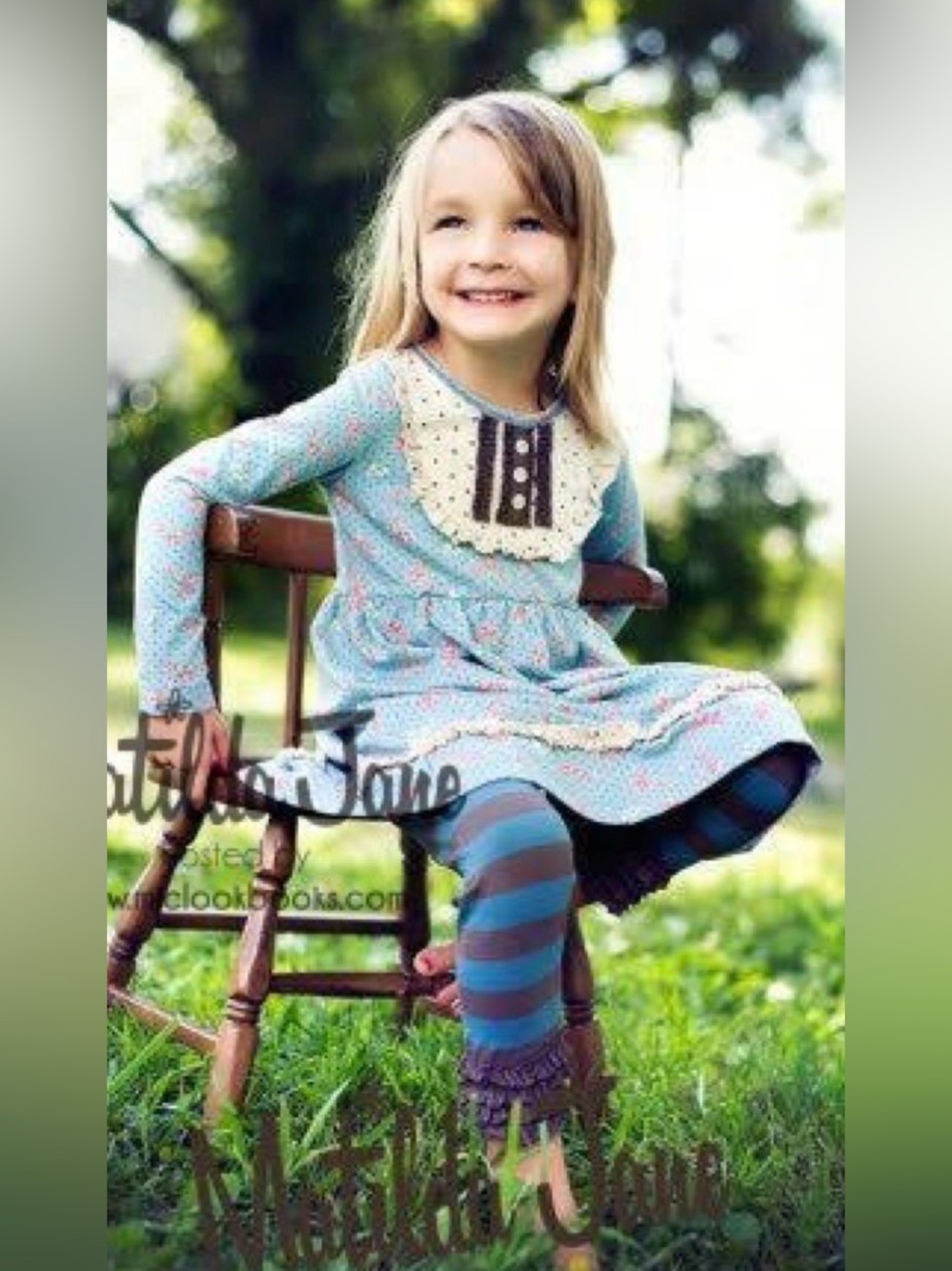 Matilda Jane Dottie Lap dress size 8 - Picture 1 of 6